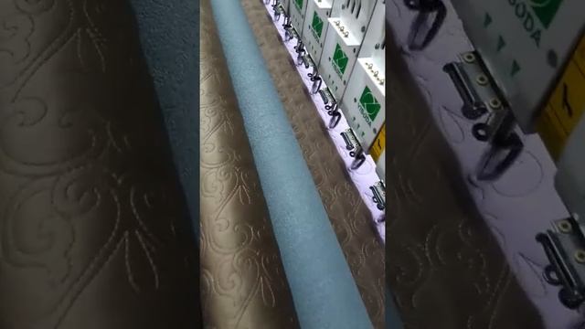 Текстиль арт - ниточная стежка с рулона на рулон / textile a