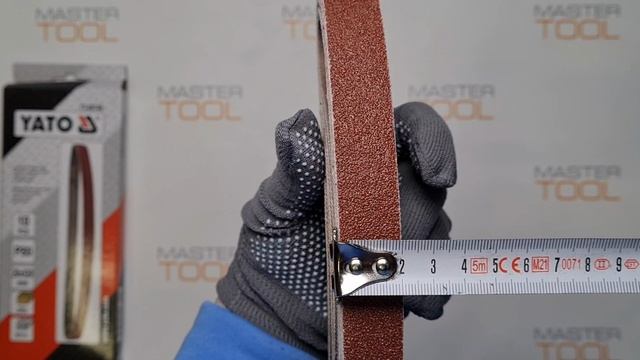 Лента шлифовальная бесконечная 20 х 520 мм, P80, 10 шт. YATO YT-09748-12