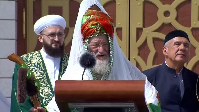 Выступление Верховного муфтия на празднике «Изге Болгар җыены» в Болгаре 18 мая 2025 года