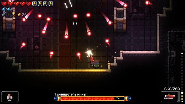 bazilio #36 Enter The Gungeon Зачистили 3й этаж и легко победители проницателя мин