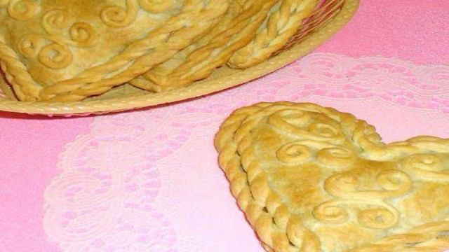 Слойки с бананом и шоколадом Нежность в сердце