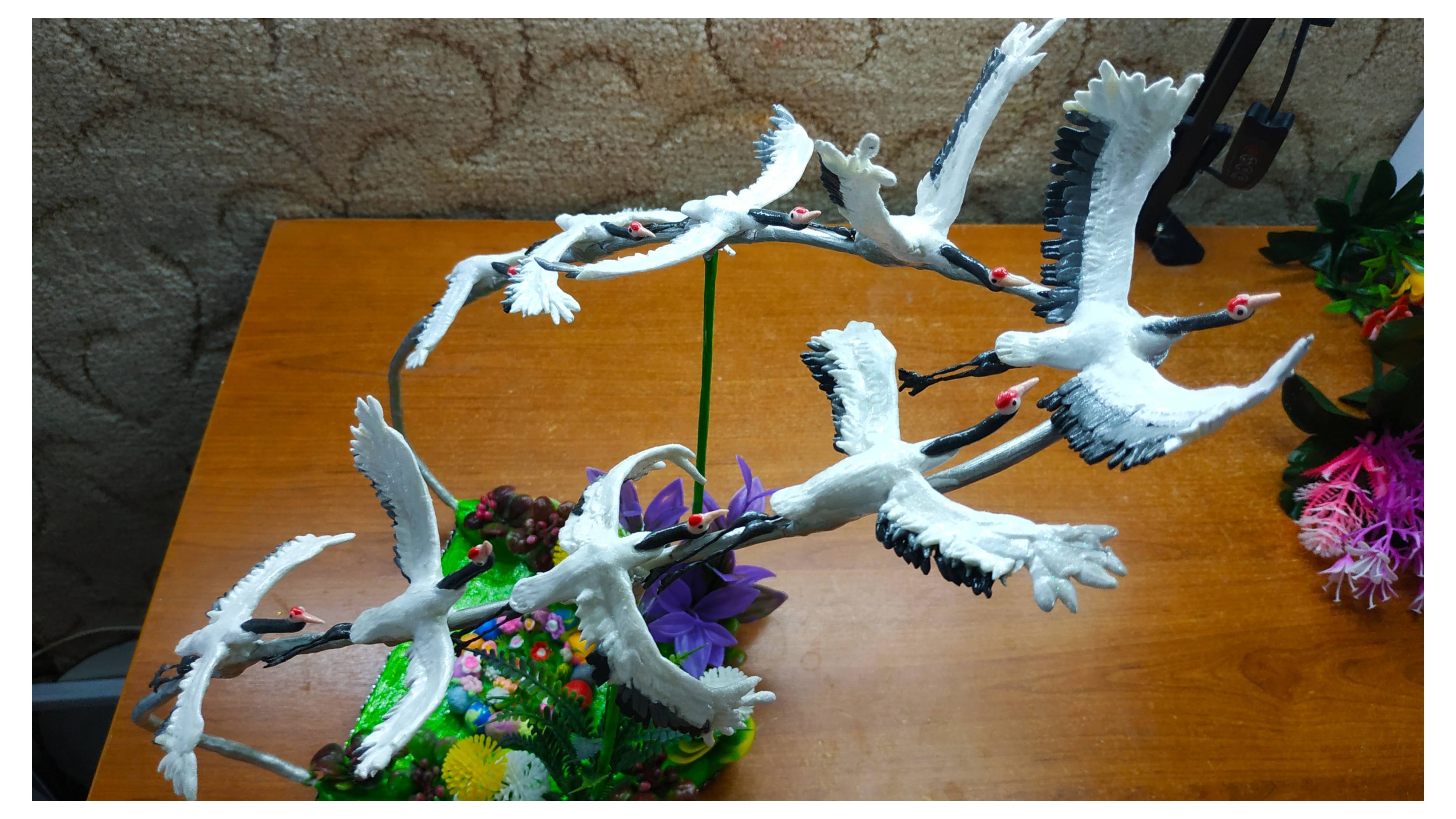 Мои новые творческие работы из холодного фарфора.