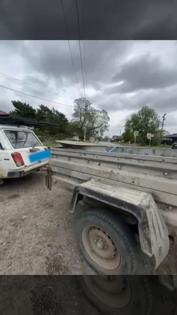 Ваз 2104 с прицепом