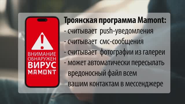 Осторожно мошенники! Троянская программа Mamont.