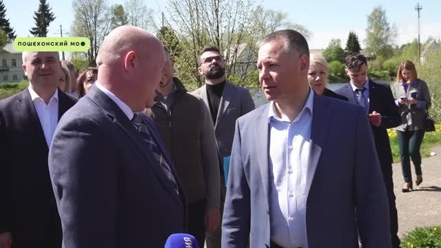 Губернатор области побывал в Пошехонском МО