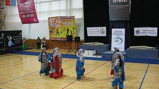 Фаляхи . Студия арабскоготанца "Байсан",г.Тамбов