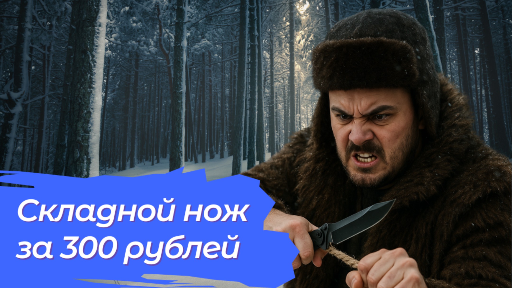 SYUR за 300₽ — нож для повседневки или выкинуть сразу?