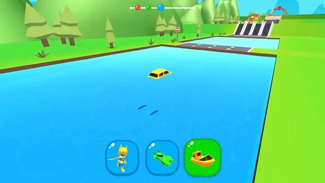 SHAPE SHIFTING 🏃♂️🚗🚲🚦All Levels Gameplay Walkthrough Android,ios max J7FBY