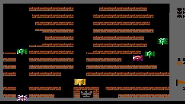 Line Tank (Battle City Hack) (NES, 1985) Уровень 2