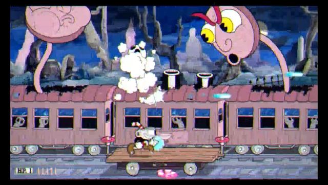 Cuphead 13 Всички на борда на ЧУ-ЧУ!