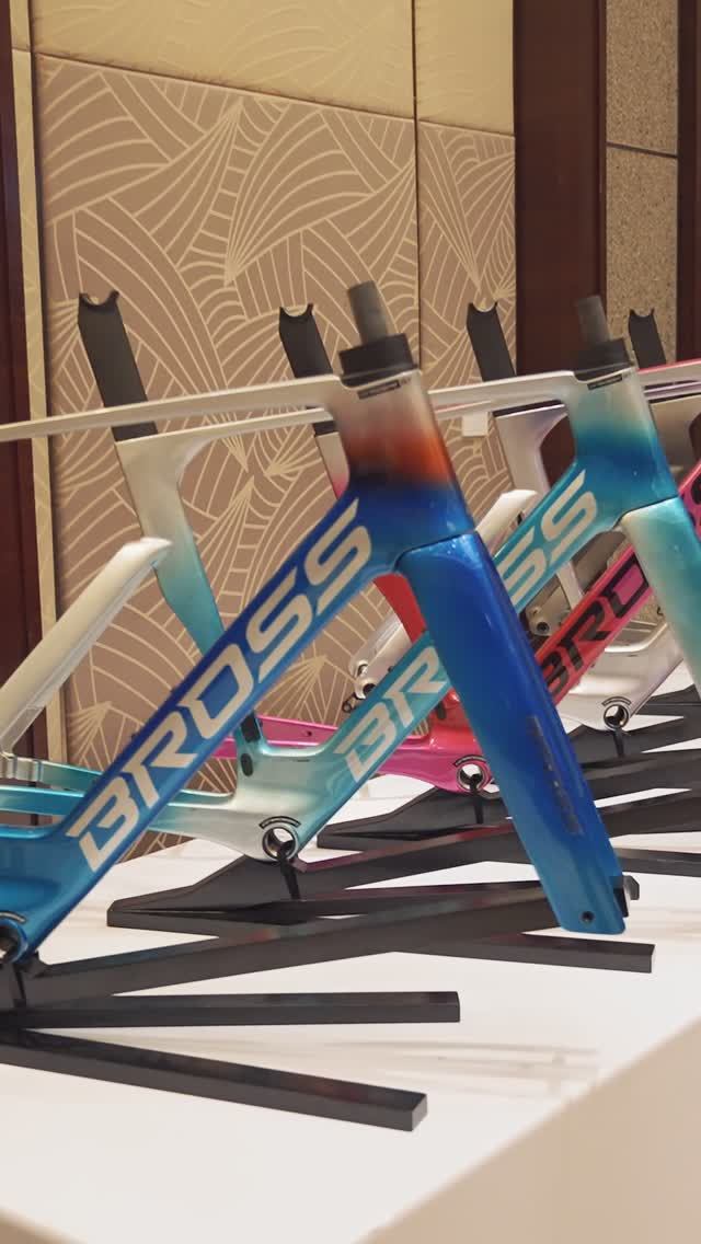 Карбоновые шоссейные велосипеды Bross VAGABOND AERO и VAGABOND 5 PLUS (2025) | China Cycle 2025