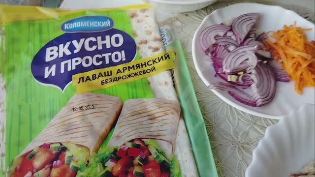 Цветущие груши и черёмухи!Испекла огромную шаверму))
