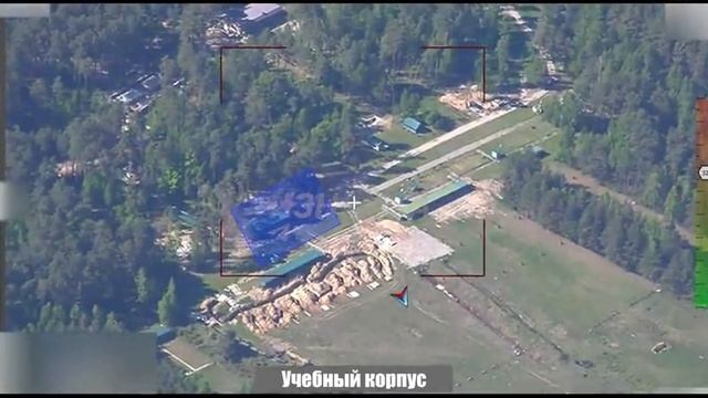 Ракетный удар ОТРК "Искандер" по лагерю подготовки 1 обр СпН ТерО ВСУ в районе Шостки Сумской обл.