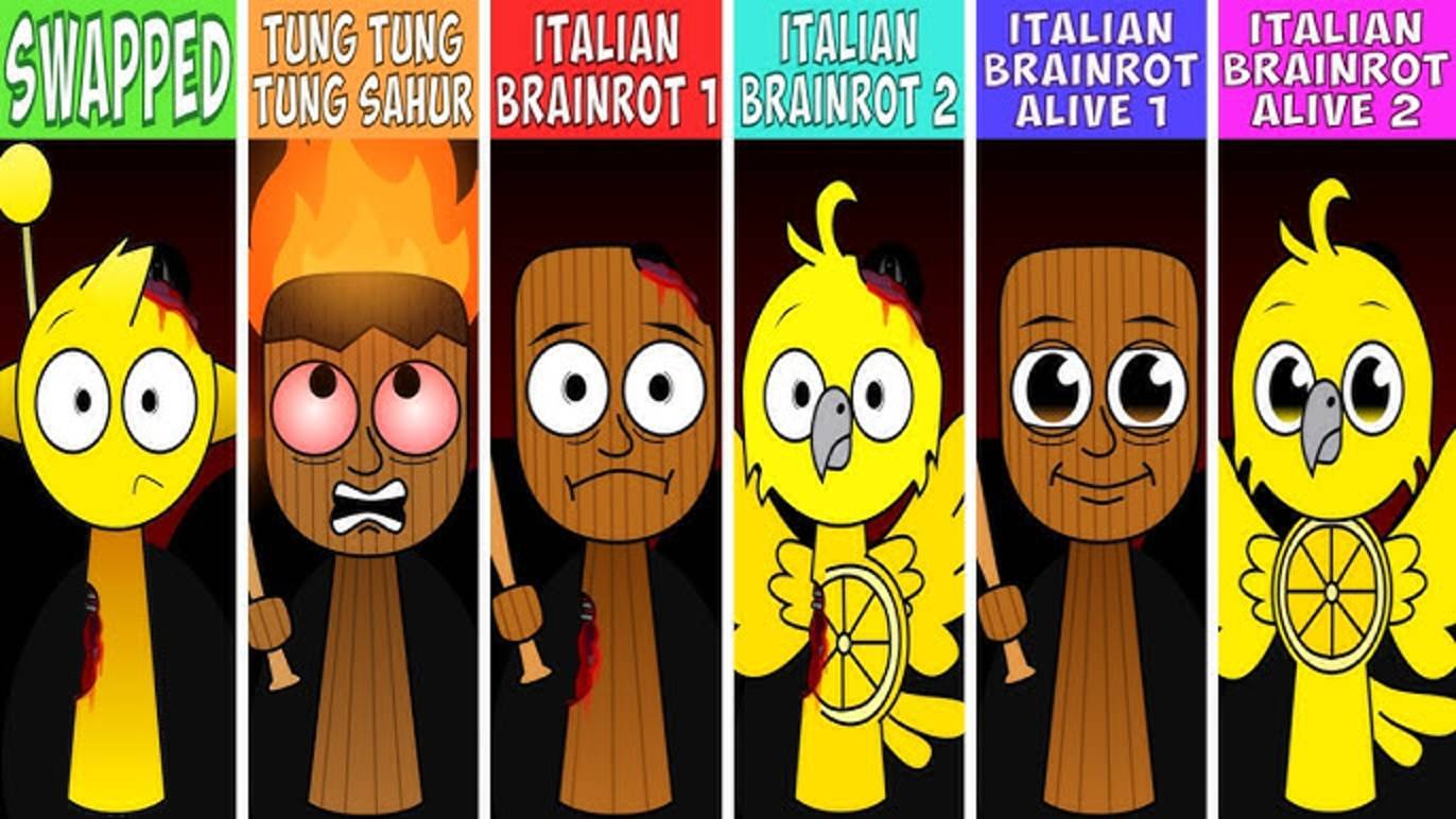 🇮🇹 ВСЕ ИТАЛЬЯНСКИЕ BRAINROT ПЕРСЫ из Sprunki?! 😵💫 ТЫ ЭТО ВИДЕЛ?! 💣 Incredibox Mods