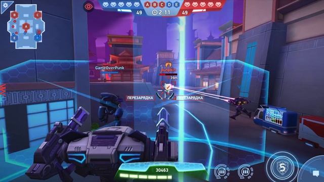 Проверяю эффективность Autocannon 4 ::: Mech Arena: Robot Showdown