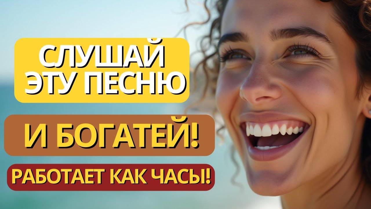 Привлеки Деньги и Богатство через Песню - Аффирмацию! Действует как Медитация, Настрой или Гипноз!