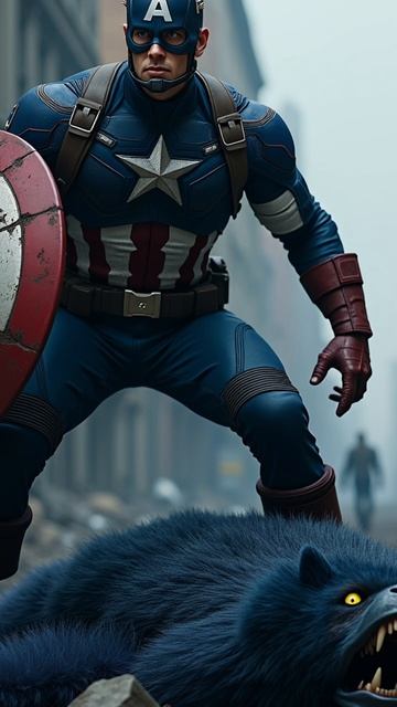 Captain America vs X-Man🔥🔥🔥 #marvel #marvelous_shots #avenger #xman #cyclops #fenix #jagannath