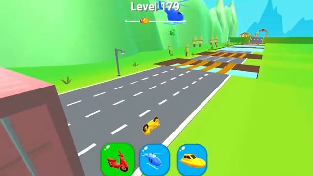 SHAPE SHIFTING RUN -  NEW UPDATE - All Levels Gameplay Walkthrough Android, ios max 179