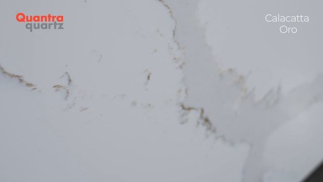 Мрамор с золотом Calacatta Oro (9333) от Quantra Quartz