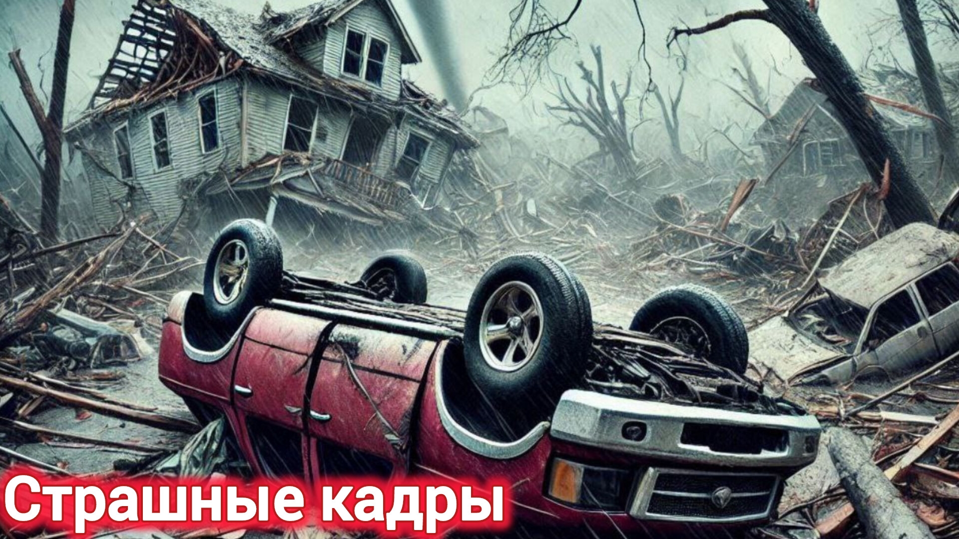 СЕГОДНЯ.ГИГАНТСКИЙ ТОРНАДО РАЗНЁС ГОРОД В США. Смотрите подробности. новости.