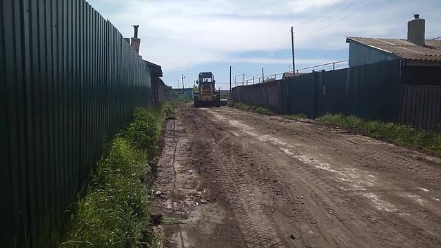 Дорожные работы Автогрейдер