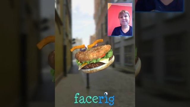 Говорящий бутерброд! FaceRig