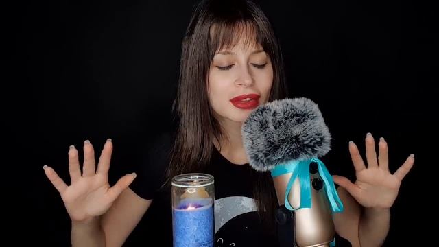 Fairy ASMR. Тихий голос, звуки рта, движения рук, фоновая музыка.