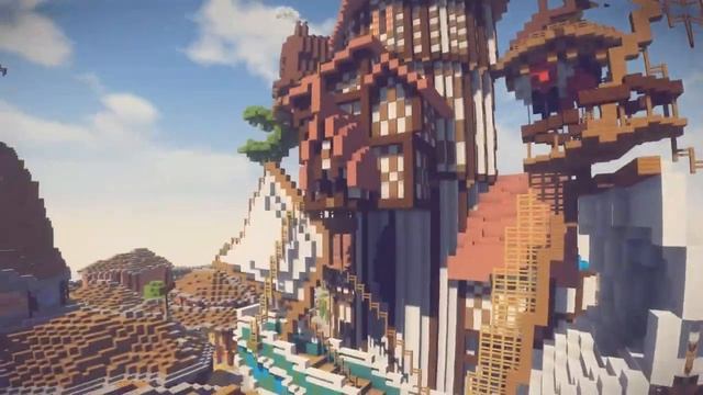Minecraft как построить колонию часть 19