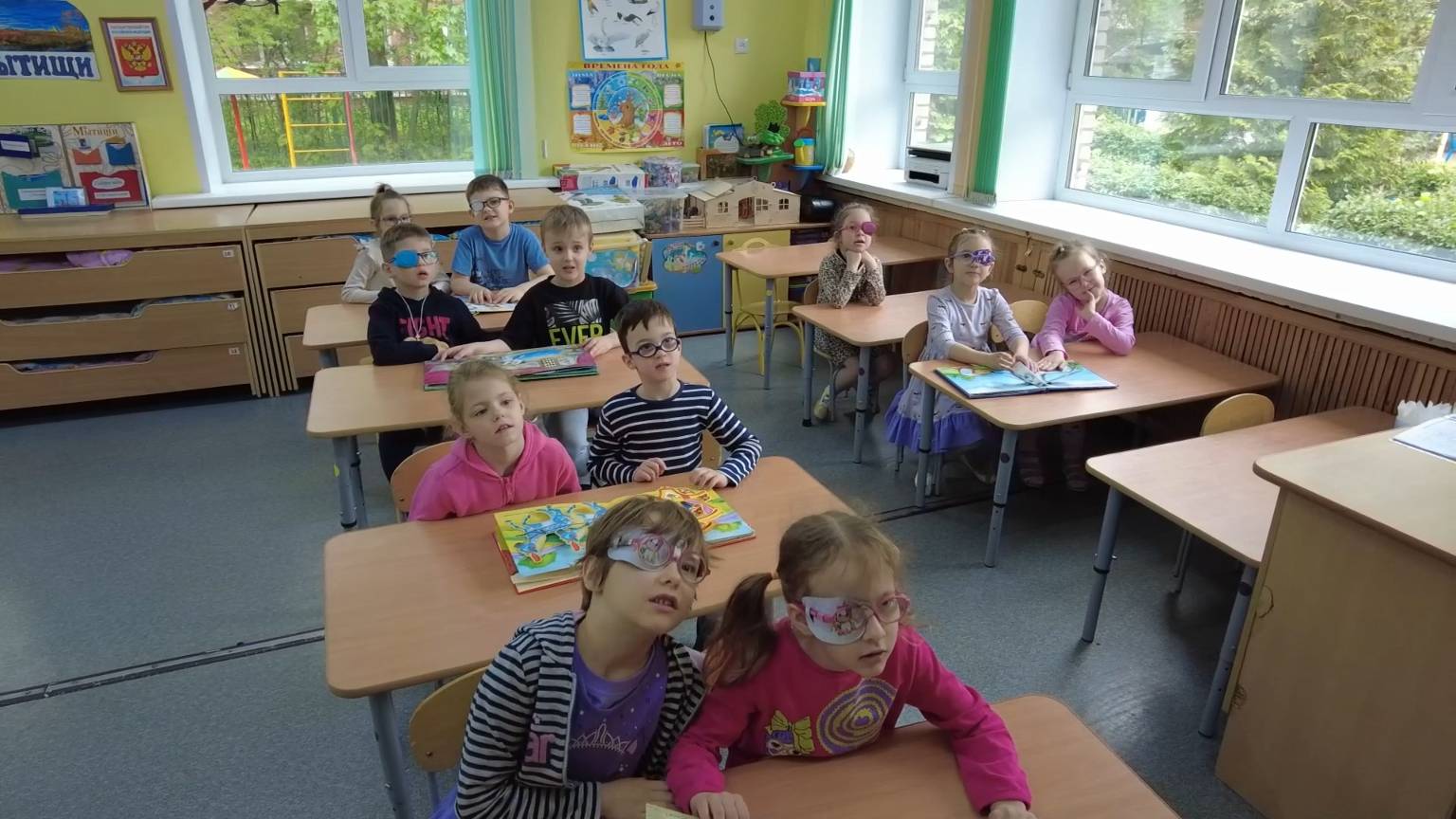 (12+) Особенный детский сад «Городок» помогает маленьким мытищинцам с проблемами зрения