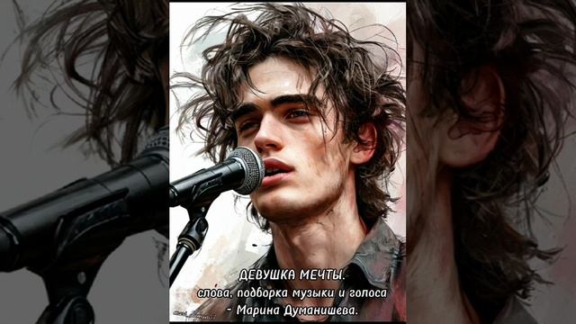 "Девушка мечты", стихи М.Думанишевой, музыка и голос по?