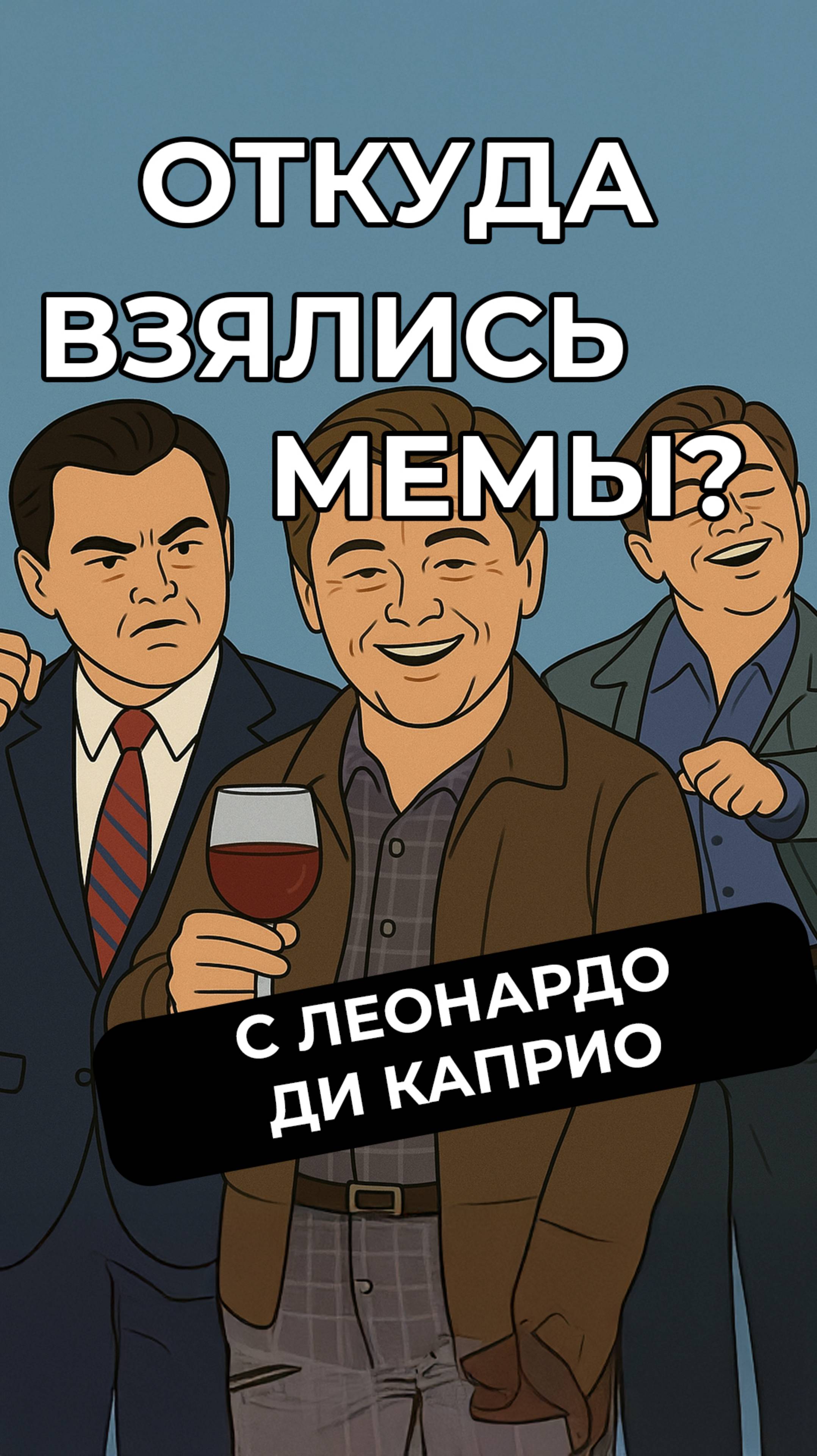 Откуда взялись мемы с Ди Каприо? #мем #мемы #мемас #мемес #откудамем #юмор #приколы #meme #memes