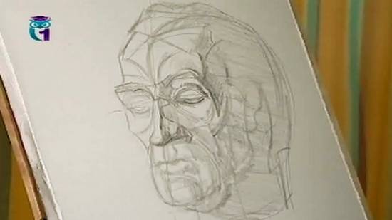 Уроки рисования # 11. Рисуем голову человека. Часть 1