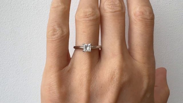 0.5 ct Princess Cut Diamond Ring - Style #2912 - PIERRE