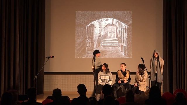 Школьный театр 1347 " Первые роли" Спектакль " Ребята с Петроградской"