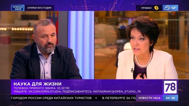 Дмитрий Морозов в эфире «Открытой студии»