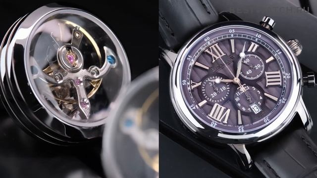 Часы и запонки Earnshaw Longcase ES-0016-SETA-01