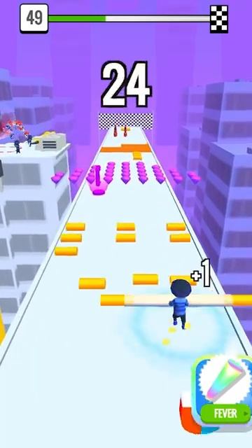 Satisfying Mobile Games 2023 - Roof Rails All Levels Gameplay Walkthrough Android, ios max Level 49