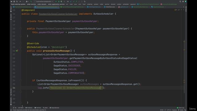 066 Refactoring Order domain layer Adding Outbox cleaner scheduler for Payment