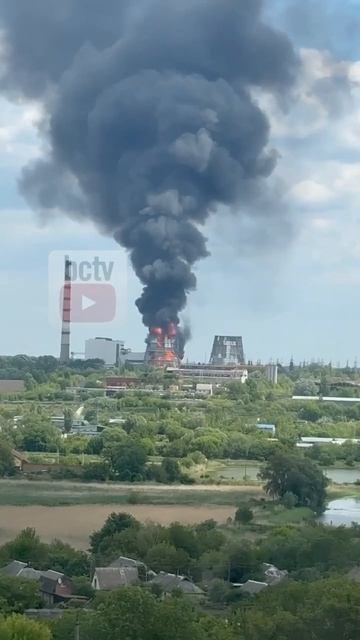 Белоцерковская ТЭЦ в Киевской обл. 🔥