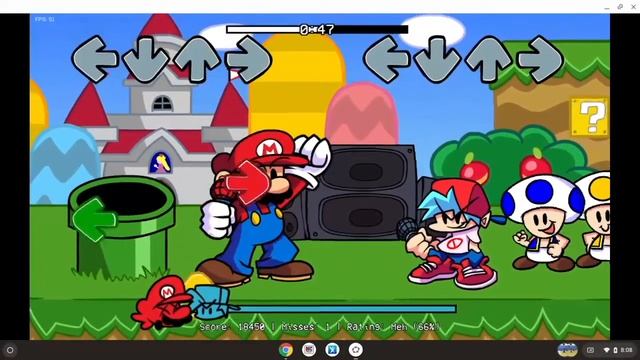Friday Night Funkin vs Mario |  Фрайдей Найт Фанкин против Марио