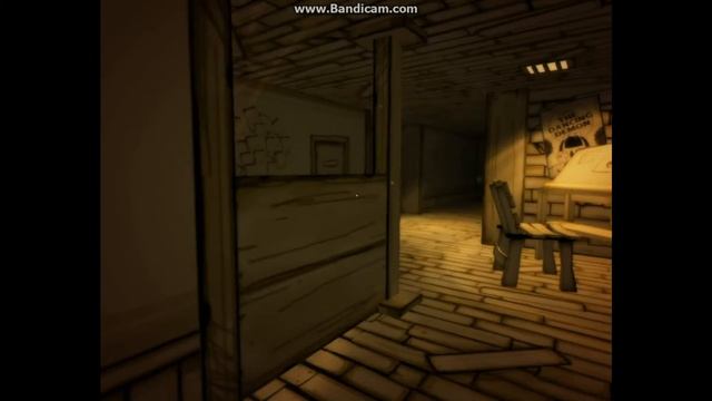 Bendy and the ink machine - бегаем от картонной фигурки