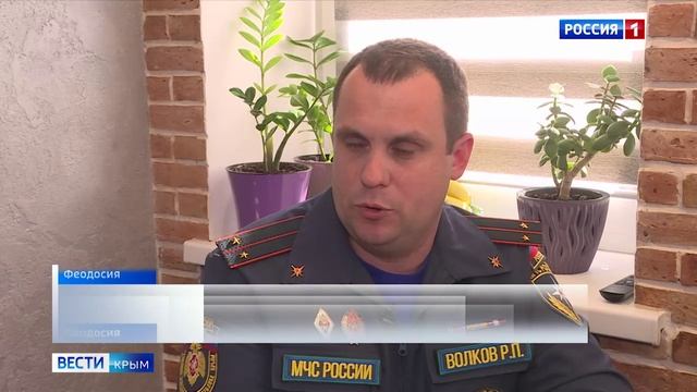 Феодосийских пожарных отметили медалями за локализацию пожара высокой сложности
