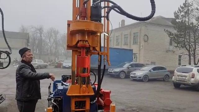 Наша новая буровая установка