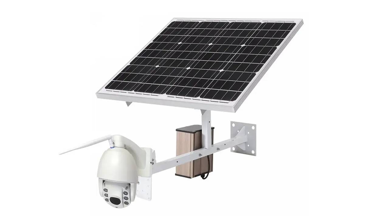 Комплект 3G/4G камеры видеонаблюдения на солнечных батареях Link Solar NC67G-60W-40AH
