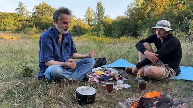Посиденьки біля багаття. Борис Капуста