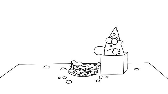 Purrthday Cake 🎂 _ 15 Years of Simon's Cat 🥳 _ Simon's Cat Extra