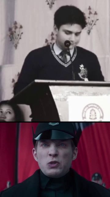 Непальский мальчик произносит речь ...
