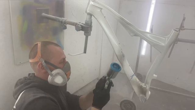 Покраска велосипеда Orbea Oiz