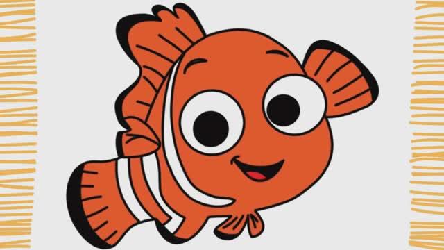 Как нарисовать рыбку НЕМО