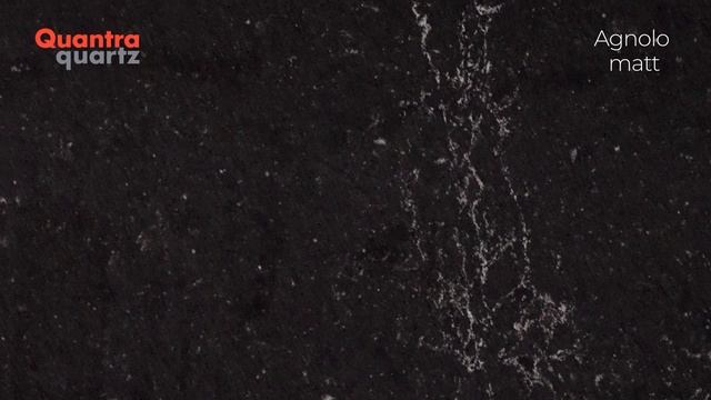 Черный матовый мрамор Agnolo (7111) от Quantra Quartz